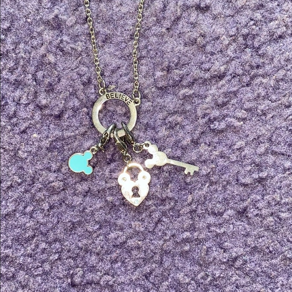 Mickey charm necklace